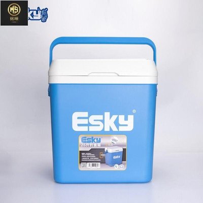 【熱賣精選】ESKY26L新款保溫箱冷藏箱戶外食品保鮮箱送餐外賣箱海釣冷凍冰桶