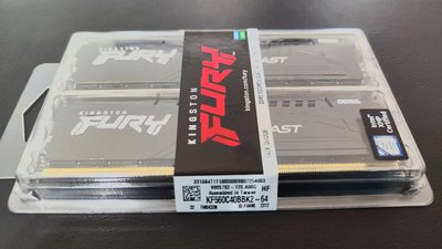 【新魅力3C】全新公司貨 金士頓 FURY Beast 獸獵者 DDR5-6000 64G 64GB  32G單條價x2