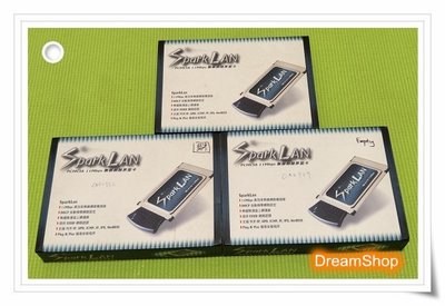 【DreamShop】原廠 SparkLan WL-211F Wireless LAN Card(PCMCIA無線網卡)
