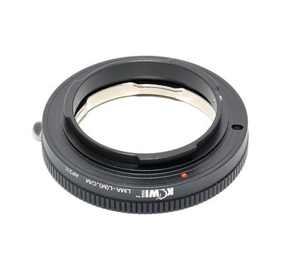 Kiwifotos KW80 Leica M 系列 鏡頭 轉CANON EOS M10 M6 機身 轉接環