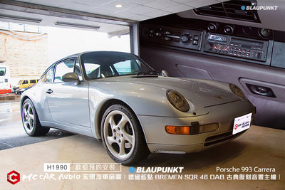 保時捷Porsche 993 Carrera  藍點Bremen SQR 46 DAB主機 音樂播放 藍芽…H1991
