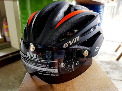 ~騎車趣~GVR G307V 尊爵系列 全新一代磁吸式風鏡安全帽  橘色