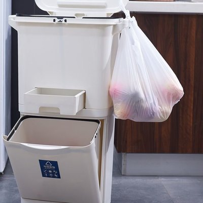 家用分類家用垃圾桶廚房干濕分離垃圾箱雙層客餐廳帶蓋大號垃圾筒-默認最小規格價錢 其它規格請諮詢客服