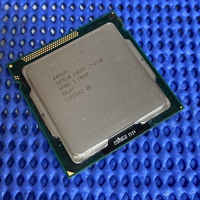 Intel Core i3-2100 處理器 二手 裸裝 無風扇