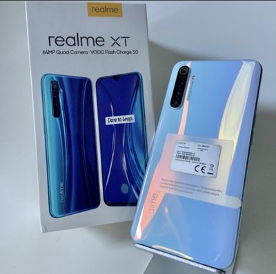 真我 Realme XT 8G/128G 銀翼白 台版 原廠公司貨