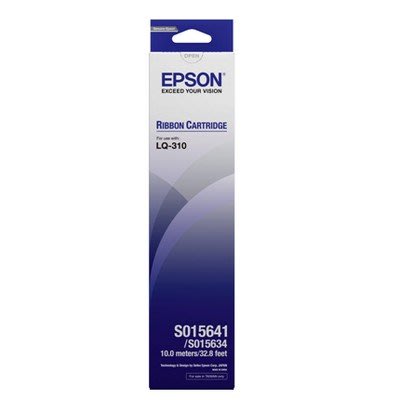 EPSON S015641原廠黑色色帶 適用LQ-310