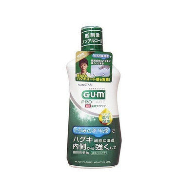 促銷價 新版 日本GUM全仕康牙周活力液400ml GUM牙周護理漱口水-UED