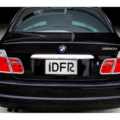 【JR佳睿精品】BMW 3系列 E46 1998-2001 鍍鉻後箱飾條 車身 行李箱飾條 電鍍 改裝 台灣製