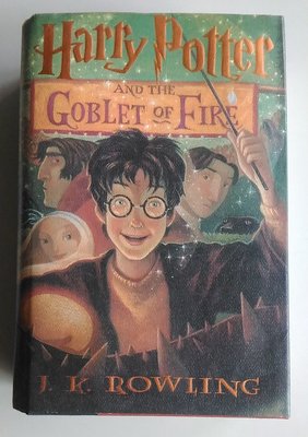 【書香傳富2000】Harry Potter 哈利波特：火盃的考驗_J.K.羅琳---9成以上新/初版/英文版