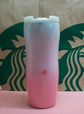 全新現貨     2012 日本星巴克 Starbucks 限量商品 ~日本櫻花不銹鋼杯 隨行杯 350ml