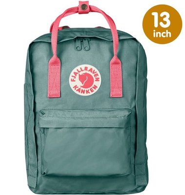 [安安美國精品]Fjällräven Kånken laptop 664-319 霜綠粉把13吋電腦包