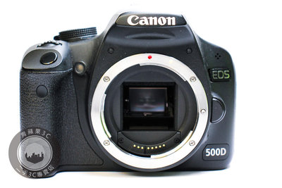 【台南橙市3C】Canon EOS 500D 單機身 1510萬 APS-C 快門數:96xx次 二手相機 二手單眼相機  #88038