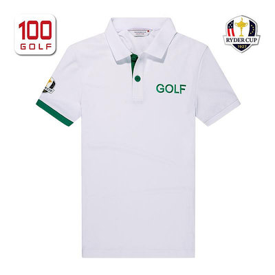 RyderCup萊德杯高爾夫服裝男士短袖T恤夏季彈力干爽運動Polo衫