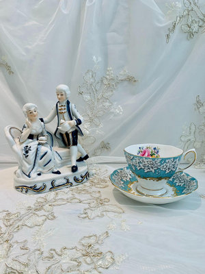 英產中古Royal Albert卡萊爾小姐咖啡杯紅茶杯4597