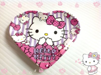 * QP小舖 * 日本製 日本限定《Hello Kitty》心型小盤/碟