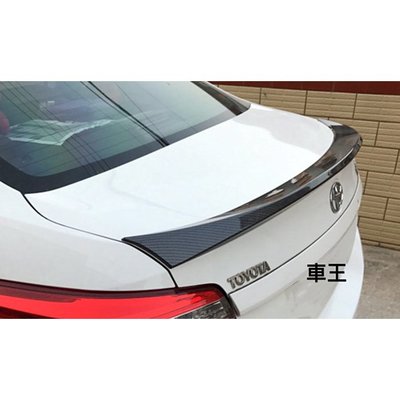 豐田 Toyota VIOS 卡夢 碳纖維紋 尾翼 壓尾翼 改裝尾翼 定風翼 導流板