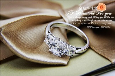 1克拉 結婚鑽戒 客製鑽石戒指 鑽石 裸鑽 鑽石結婚對戒 手工訂製鑽戒 GIA 一克拉 JF金進鋒珠寶SA10284