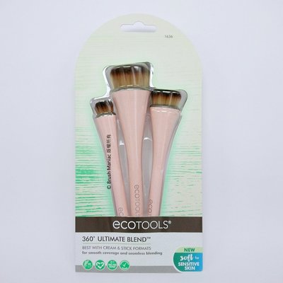 ecotools 360 Ultimate Blend 360度大圓頭底妝刷具 - Brush Maniac