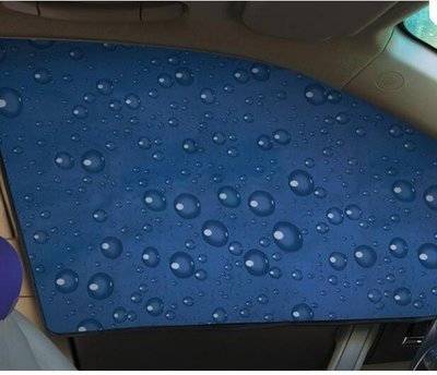 熱銷 汽車車窗簾遮陽簾磁鐵自動伸縮車內防曬隔熱板前擋側窗檔遮光網紗