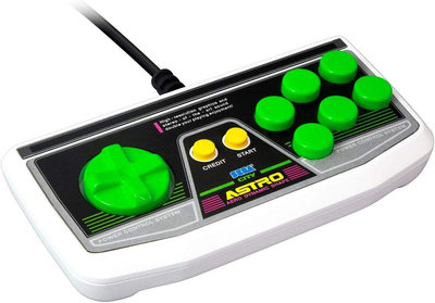 SEGA　Astro City Mini 專用手把控制器 綠色(方向鍵及按鈕) (アストロシティミニ コントロールパッド)　日版 全新品
