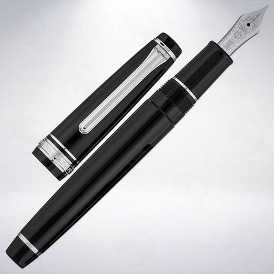 日本 SAILOR 寫樂 PROFESSIONAL GEAR 14K 鋼筆: 銀夾銀尖