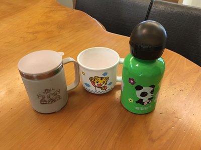 正品SIGG兒童水壺 peanuts不鏽鋼隔熱杯 送巧虎學習杯 共三個