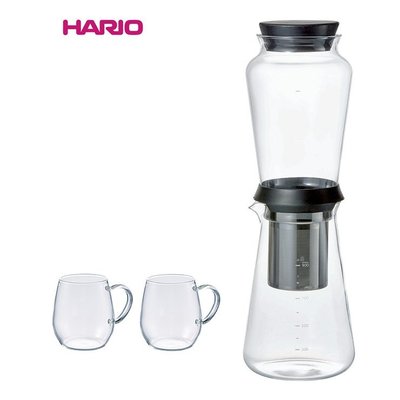 【小如的店】COSTCO好市多線上代購~Hario 冰滴咖啡壺套組(咖啡壺6000ml*1入+玻璃杯360mlx2入)