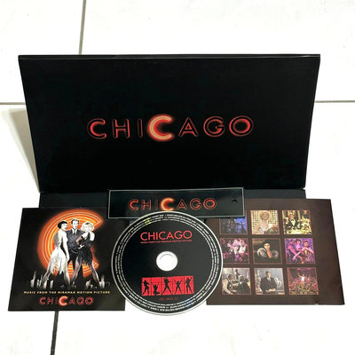 芝加哥 Chicago 2000 電影原聲帶 新力音樂 台灣版 18首歌宣傳單曲 CD 附歌詞簡介中譯書籤