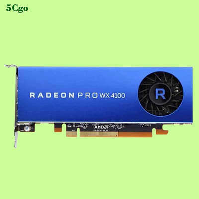 5Cgo【含稅】原裝AMD Radeon Pro WX4100 4GB專業圖形設計顯卡CAD/PS繪圖3D建模渲染