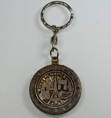 法國 1991年 巴黎 鑰匙圈 紀念章