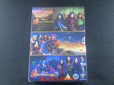 [藍光先生DVD] 星光繼承者 1-3 三碟套裝版 Descendants - 無中文字幕
