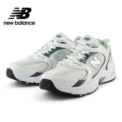 NEW BALANCE 530 MR530RB 白綠 森林綠 復古 老爹鞋 拼接 女鞋