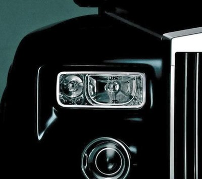 圓夢工廠 Rolls Royce 勞斯萊斯 Phantom 幻影 2005~12 改裝 鍍鉻銀 車燈框 前燈 方向燈框