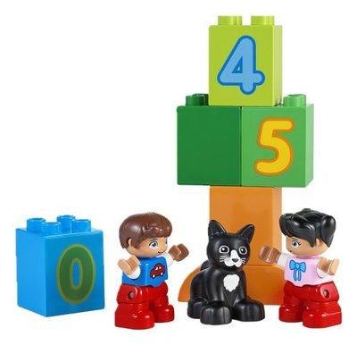 玩具火車LEGO樂高得寶數字火車10847大顆粒玩具1.5-3歲積木拼插兒童節禮物開心購 促銷 新品