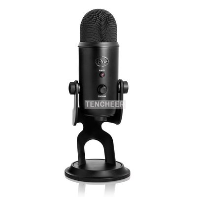 ＜TENCHEER＞ Blue Microphones Yeti USB 電容式 USB 麥克風 (黑色款)(全新盒裝) Microphone MIC