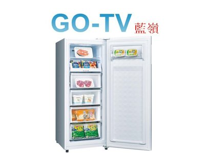 【GO-TV】 SANLUX台灣三洋 165L 變頻無霜直立式冷凍櫃(SCR-V168F) 全區配送