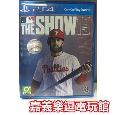 【PS4遊戲片】美國職棒大聯盟19 MLB 19 THE SHOW19【9成新】✪中古二手✪嘉義樂逗電玩館
