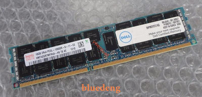 DELL SNPMGY5TC/16G 16GB-2Rx4-PC3L-10600R 記憶體DDR3 RDIMM 1333