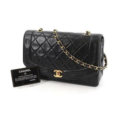 Chanel 黛妃包 （25cm) , Chanel Diana bag ，有標