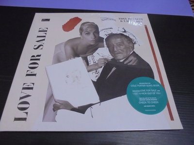 Tony Bennett &amp; Lady Gaga 東尼班奈特與女神卡卡 LOVE FOR SALE 黑膠唱片