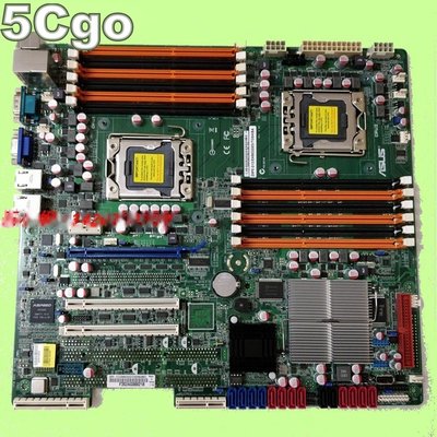 5Cgo【權宇】二手99新Asus華碩雙路1366伺服器主機板Z8PE-D12遊戲多開支持X5650可優惠加購CPU含稅