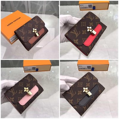 二手Louis Vuitton LV Flower Compact錢夾M62578 M62567 M67504四色