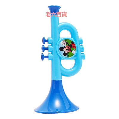 精品迪士尼小喇叭玩具寶寶口哨迷你樂器口琴幼兒喇叭玩具可吹