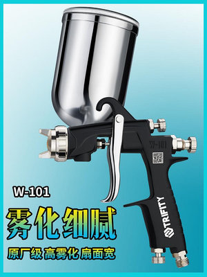 西美噴槍噴漆氣動w101油漆噴涂面漆汽車家具涂料工具高霧化噴漆槍