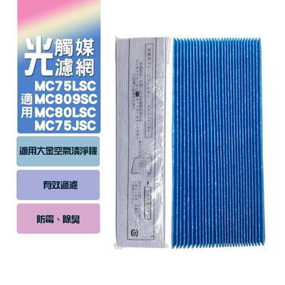 【10片】光觸媒濾網 適用大金空氣清淨機MC75LSC MC809SC MC80LSC MC75JSC KAC998A4