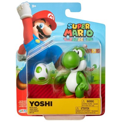 任天堂 4吋公仔 W26 Nintendo Mario 超級瑪利歐 瑪利歐 YOSHI 綠耀西 耀西 JA40823