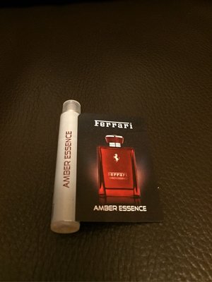 ☆~咖啡香~☆ (盧亞公司貨) Ferrari法拉利 琥珀男性淡香精 針管/試管 1.2ml