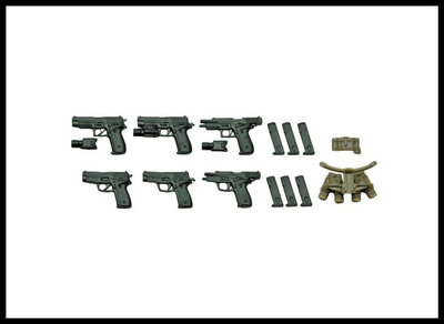 [東京鐵]日版 Tomytec Little Armory 迷你武裝 LA007 SIG手槍 P226型 + P228型