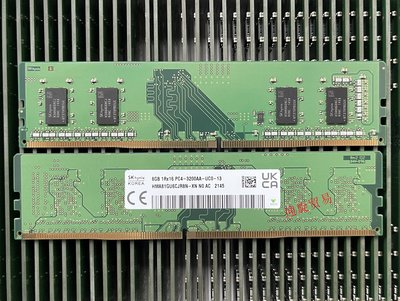 SK海力士 HMAA1GU6CJR6N-XN 8G 1RX16 DDR4 PC4-3200AA桌機機記憶體
