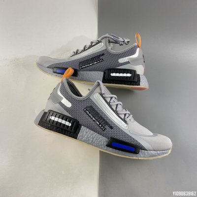 adidas NMD_R1 SPECTOO  灰色 全掌 經典 跑步 慢跑鞋FZ3200 36-45 情侶鞋
